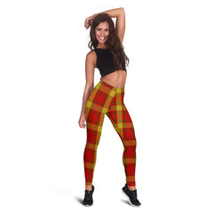Maguire Black Tartan Leggings