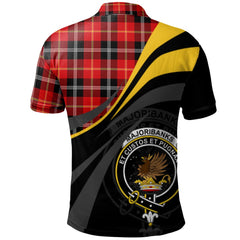 Marjoribanks Tartan Polo Shirt - Royal Coat Of Arms Style