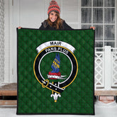Mar Tribe Tartan Crest Quilt