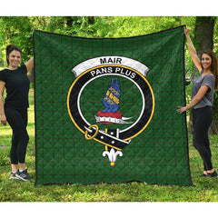 Mar Tribe Tartan Crest Quilt