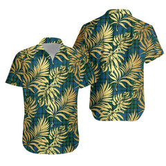 Matheson Hunting Tartan Vintage Leaves Hawaiian Shirt