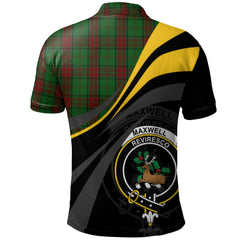 Maxwell Hunting Tartan Polo Shirt - Royal Coat Of Arms Style