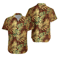 McBrayer Tartan Vintage Leaves Hawaiian Shirt