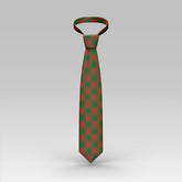 Menzies Green Modern Tartan Classic Tie