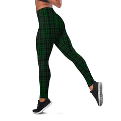 Menzies Green Tartan Leggings