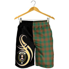 Menzies Green Ancient Tartan Crest Men's Short PM8