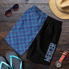 Mercer Modern Tartan Crest Men's Short - Cross Style