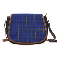 Moon 02 Tartan Saddle Handbags