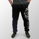 Morrison Modern Tartan Crest Jogger Sweatpants - Alba Celtic Style