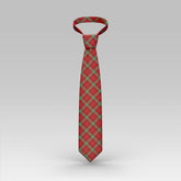 Morrison Red Modern Tartan Classic Tie