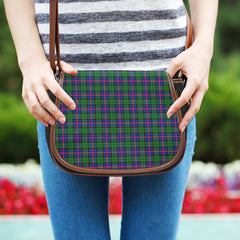 Morrison Modern Tartan Saddle Handbags