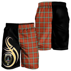 Morrison Red Ancient Tartan Crest Men's Short PM8