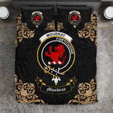Moubray Crest Black Bedding Set