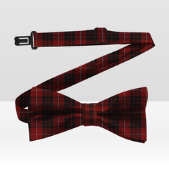 Munro Black And Red Tartan Bow Tie