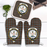 Murray Of Atholl Weathered Tartan Crest Oven Mitt And Pot Holder (2 Oven Mitts + 1 Pot Holder)