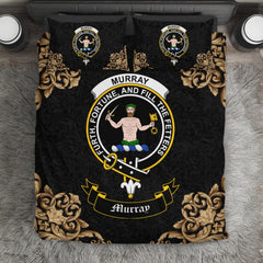 Murray (of Athole) Crest Black Bedding Set