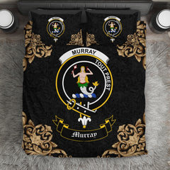 Murray (of Dysart) Crest Black Bedding Set