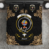 Nairn Crest Black Bedding Set