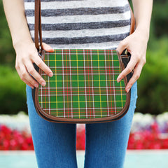 Newfoundland And Labrador Tartan Saddle Handbags