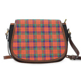 Nicolson Ancient Tartan Saddle Handbags
