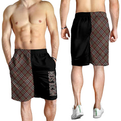 Nicolson Hunting Weathered Tartan Crest Men's Short - Cross Style