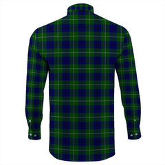 Oliphant Modern Tartan Long Sleeve Button Shirt