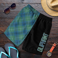 Oliphant Ancient Tartan Crest Men's Short - Cross Style
