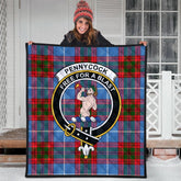 Pennycook Tartan Crest Quilt