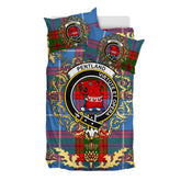 Pentland Tartan Crest Bedding Set - Golden Thistle Style