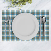 Stewart Muted Blue Tartan Placemat