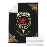 Primrose Crest Tartan Premium Blanket Black