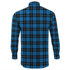 Ramsay Blue Ancient Tartan Long Sleeve Button Shirt