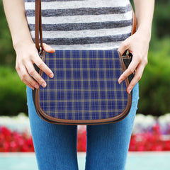 Rhys of Wales Tartan Saddle Handbags