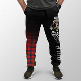 Robertson Modern Tartan Crest Jogger Sweatpants - Alba Celtic Style