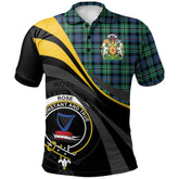 Rose Hunting Ancient Tartan Polo Shirt - Royal Coat Of Arms Style