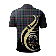 Rose Hunting Modern Tartan Polo Shirt - Believe In Me Style