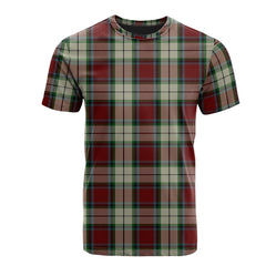Rose White Dress Tartan T-Shirt