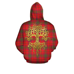 Ross Modern Tartan Hoodie - Tree Of Life