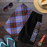 Rutherford Tartan Crest Men's Short - Cross Style