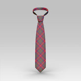 Shaw Red Modern Tartan Classic Tie