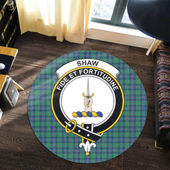Shaw Ancient Tartan Crest Round Rug