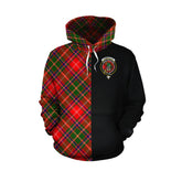 Somerville Modern Tartan Hoodie Half of Me - Cross Style