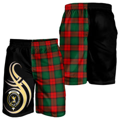 Stewart Atholl Modern Tartan Crest Men's Short PM8