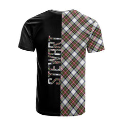 Stewart Dress Modern Tartan T-Shirt Half of Me - Cross Style