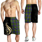 Stewart of Appin Hunting Modern Tartan Crest Men's Short PM8