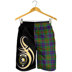 Stewart of Appin Hunting Modern Tartan Crest Men's Short PM8
