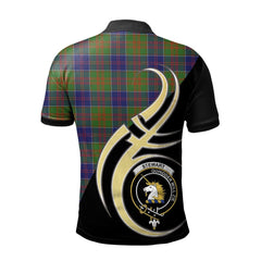 Stewart of Appin Hunting Modern Tartan Polo Shirt - Believe In Me Style
