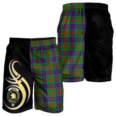 Stewart of Appin Hunting Modern Tartan Crest Men's Short PM8