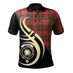 Stewart of Appin Modern Tartan Polo Shirt - Believe In Me Style