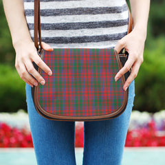 Stewart of Urrard Tartan Saddle Handbags
